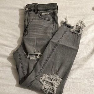 AE super hi rise jeggings